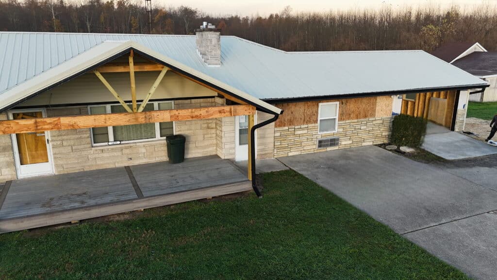 professional metal roof installation services