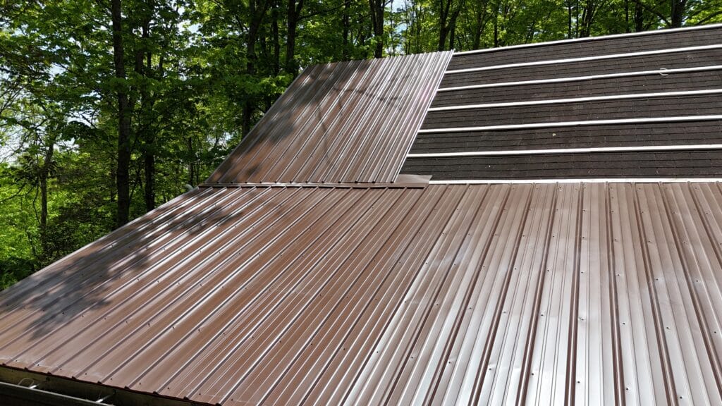 Red Roofing New Roof